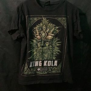 Emerald Harvest Nutrients King Cola Black T shirt